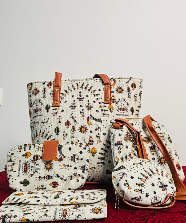 Boho Five Essentials Handbag (combo set of five)