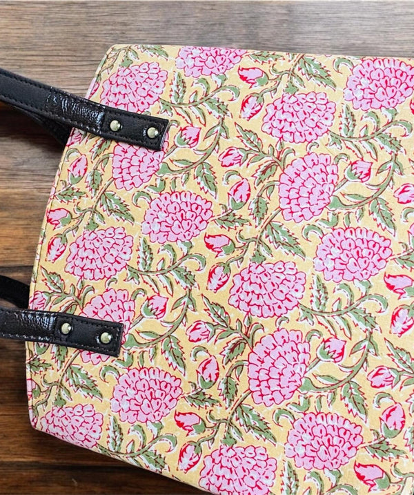 Chrysanta Handbag by Sadabaharhandloom