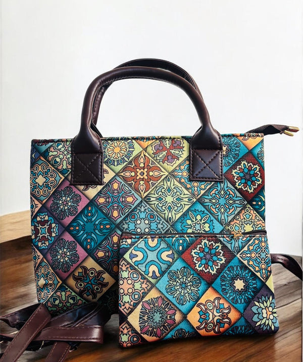 Mosaic Muse handbag by Sadabaharhandloom