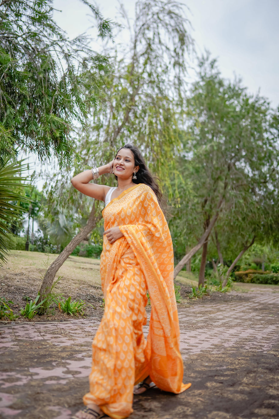 Chanderi Saree
